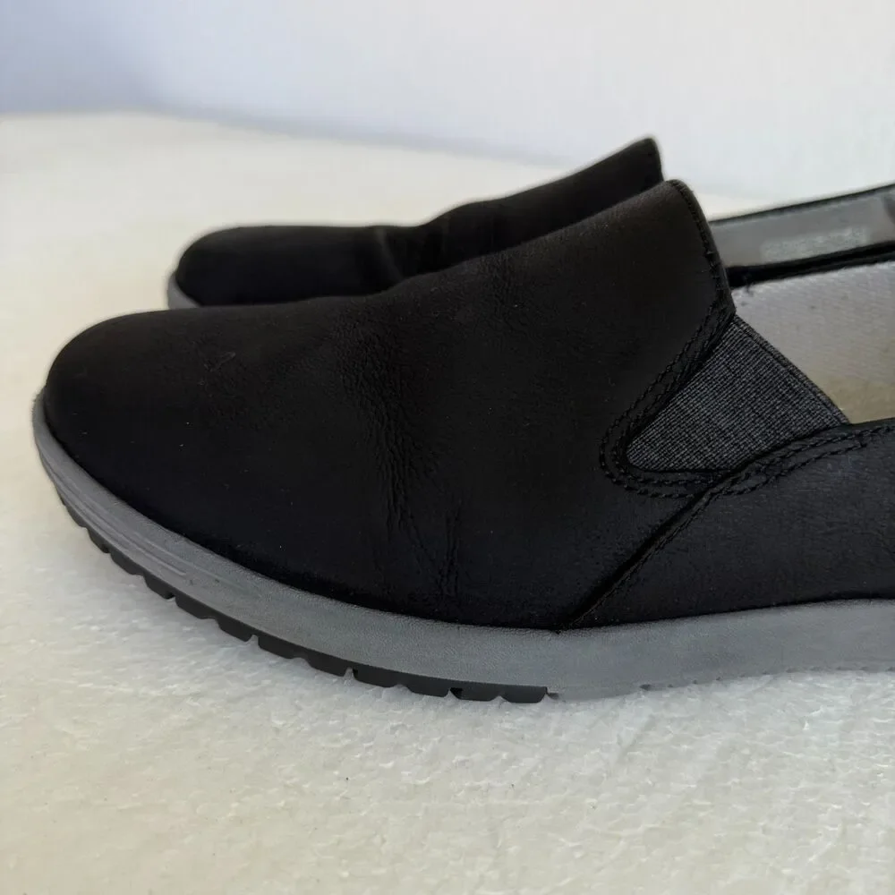 Dansko Loafers Womens 41 /10.5- 11 Black Linley Burnished Calf Casual Work